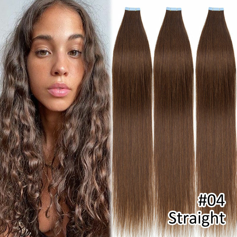Remy Human Hair Tape-In Extensions - Highlight Ombre 100G
