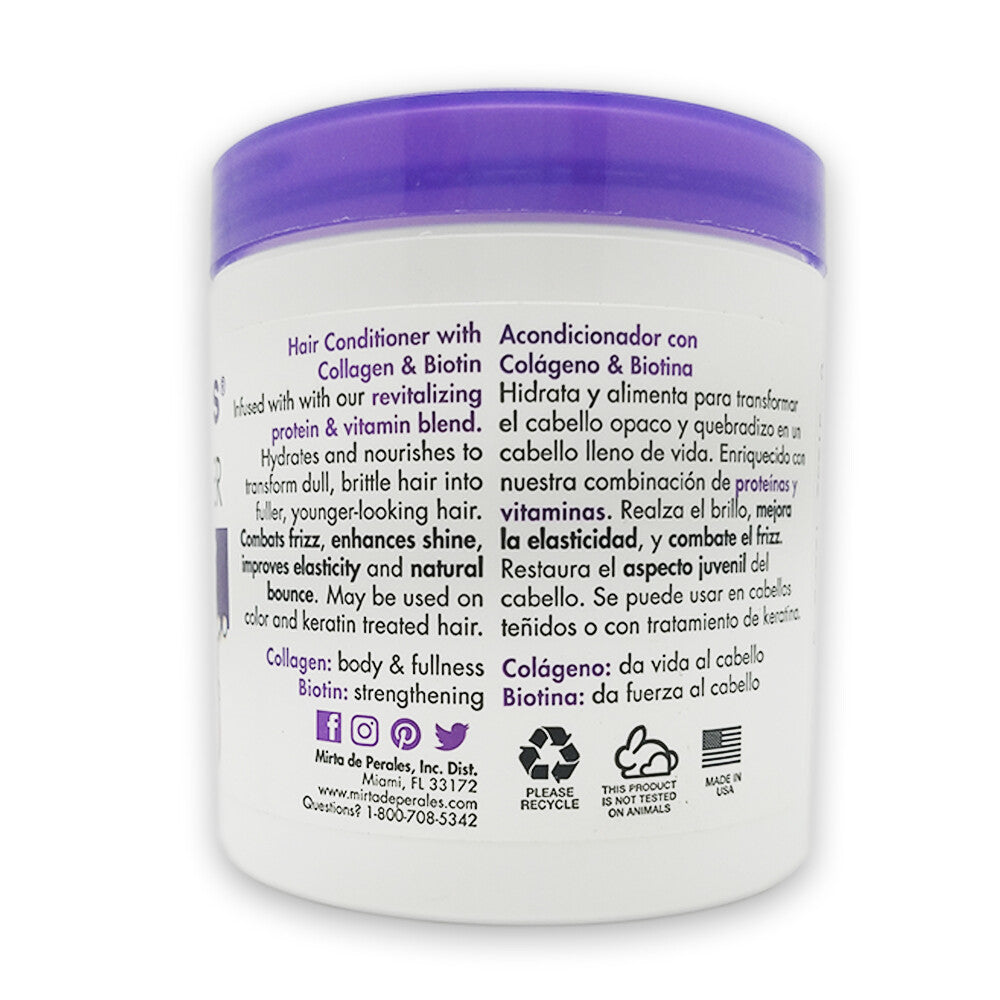 Hair Loss Shampoo & Conditioner Set with Collagen and Biotin for Hair Strengthening
