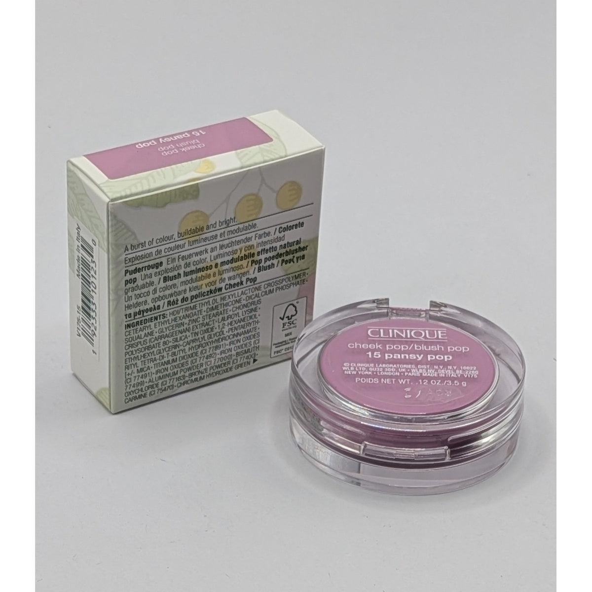 Clinique Cheek Pop Blush Pop 15 Pansy Pop