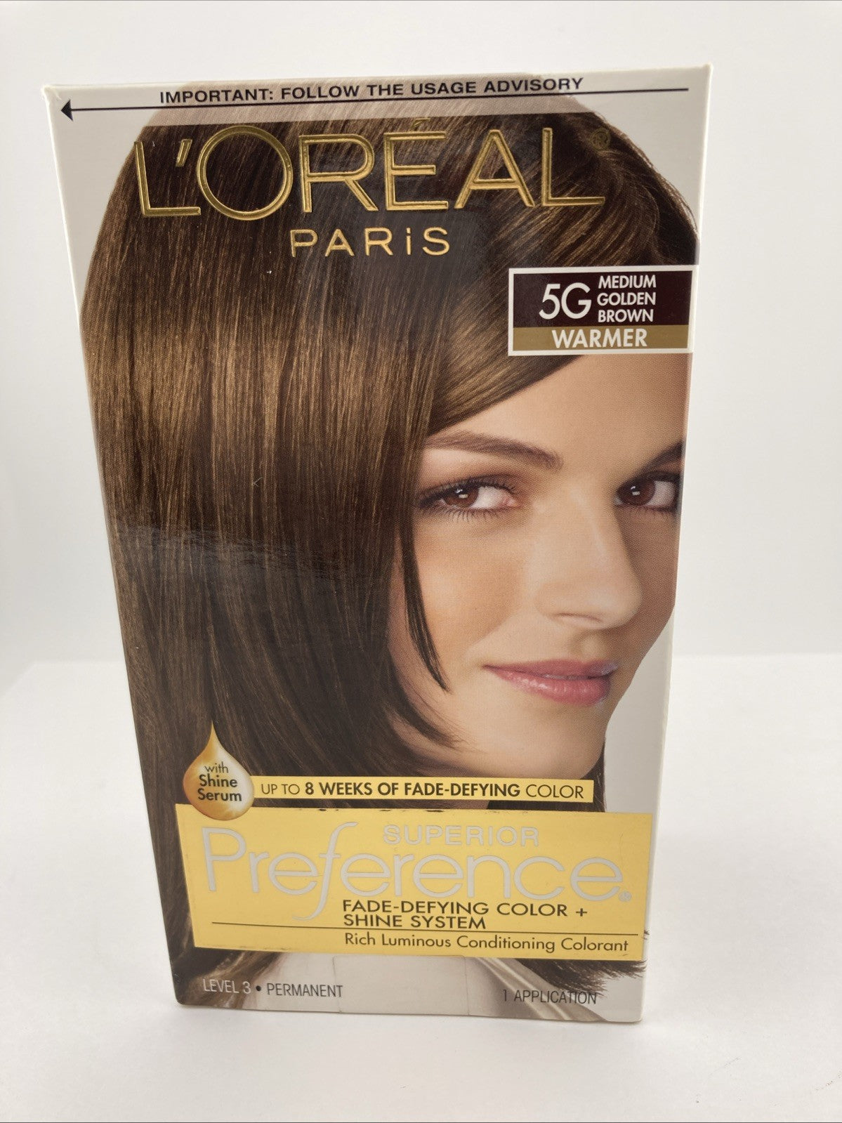 L'Oréal Superior Preference 5G Hair Color Medium Golden Brown Warmer