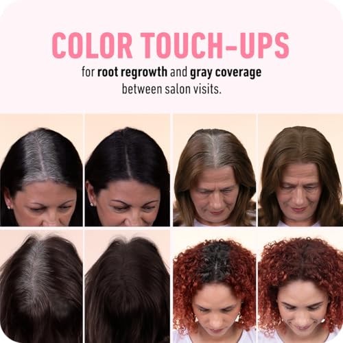 Root Touch Up Powder for Hair Concealer Black | Natural & Long-Lasting