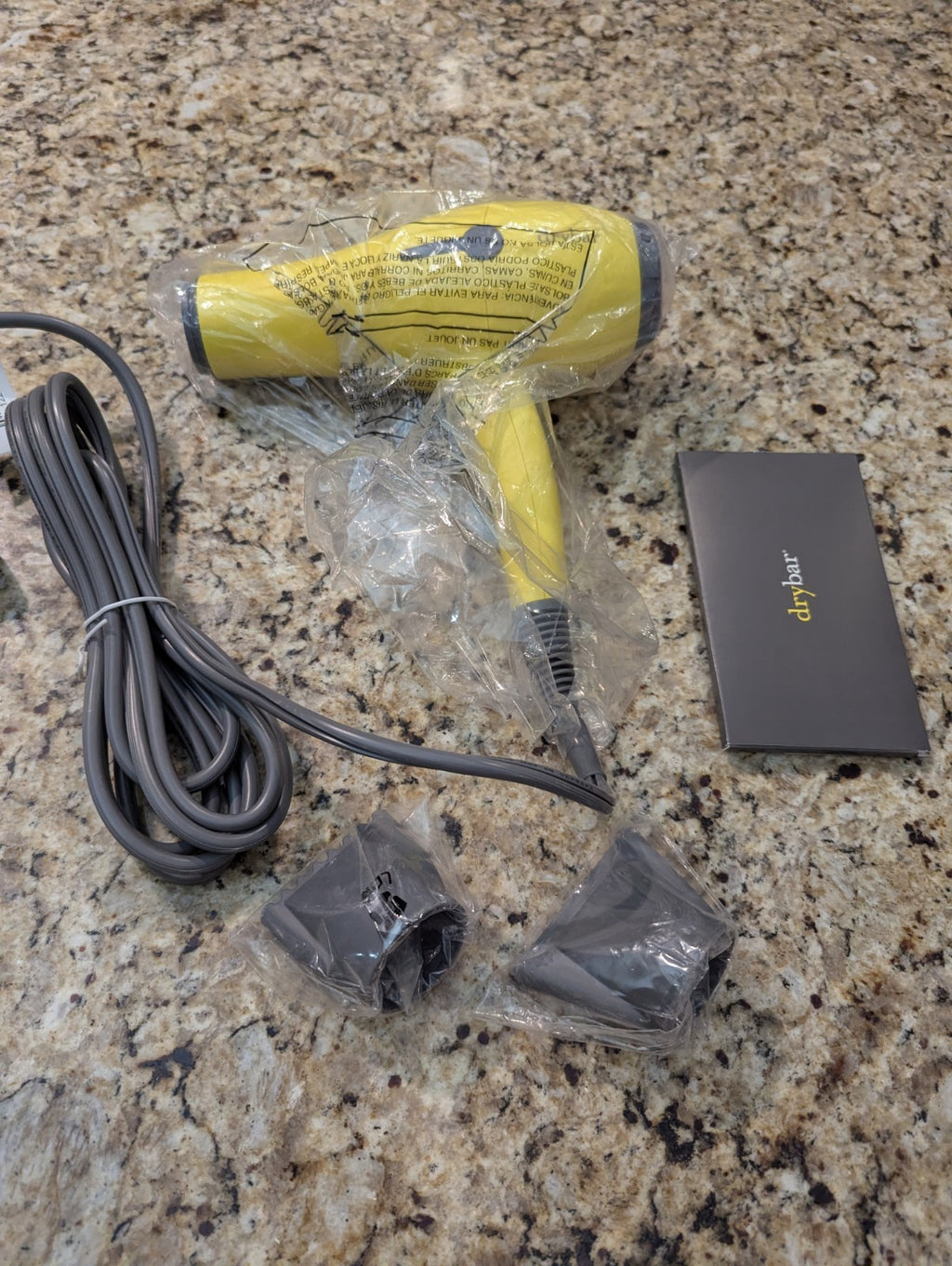 Ionic Hair Dryer with 2 Concentrator Nozzles - Drybar Buttercup