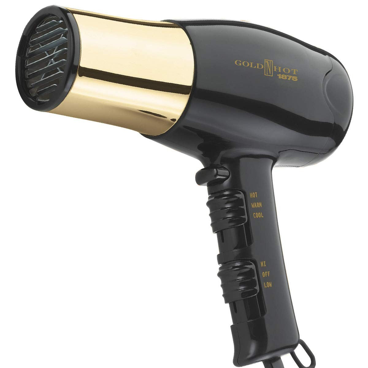 Professional 1875-Watt Hair Dryer with Styling Pik & Attachments