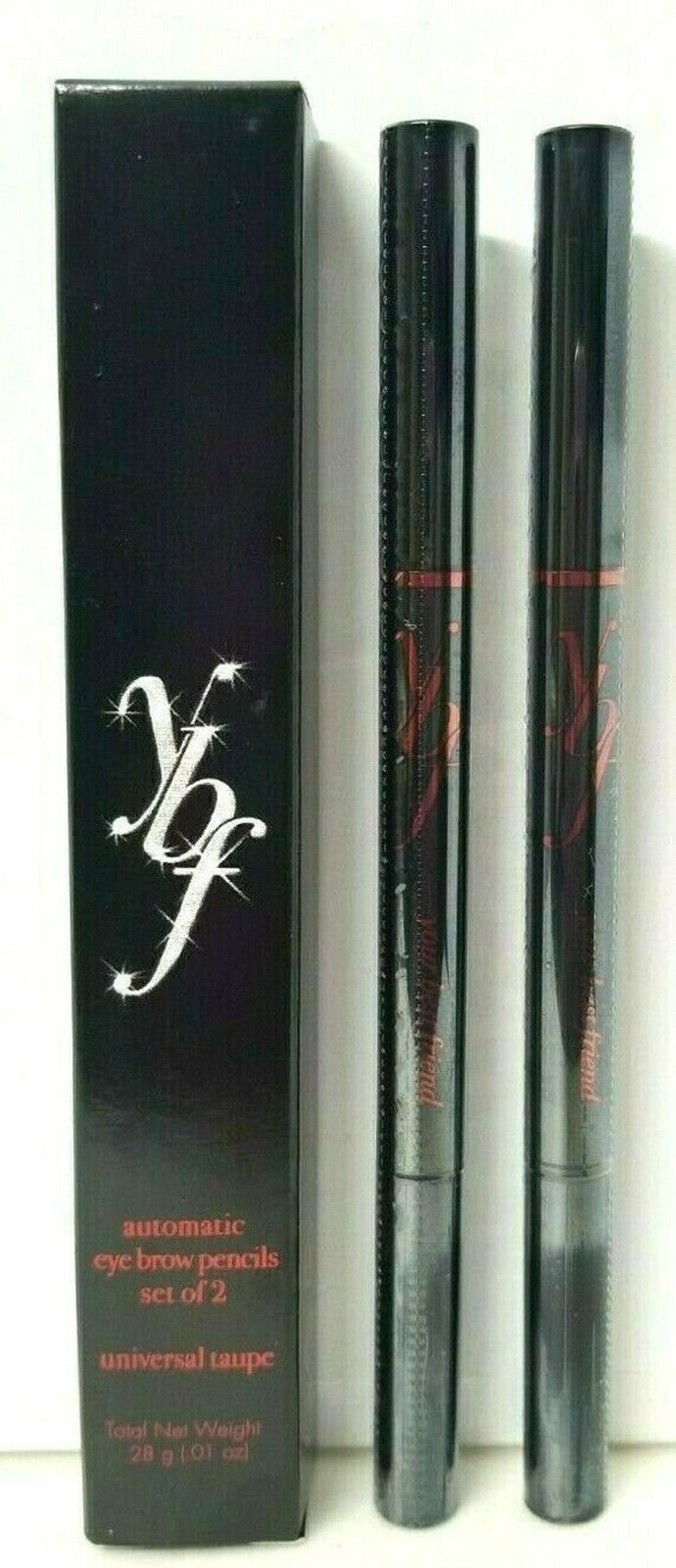 Automatic Eyebrow Pencils Set of 2 Universal Taupe - Natural Makeup Tools