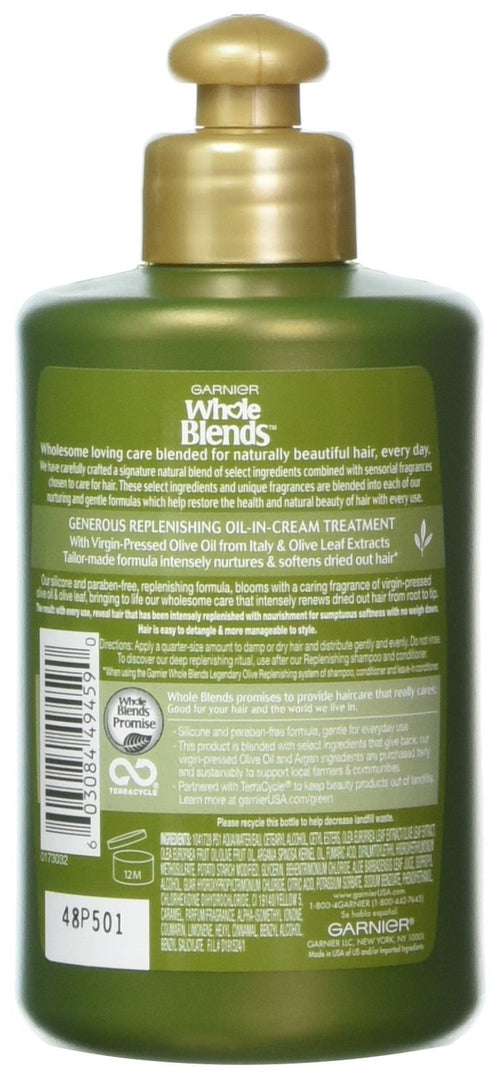 (6 Pack) Garnier Whole Blends Restoring Shampoo Maple Remedy for Dry Hair