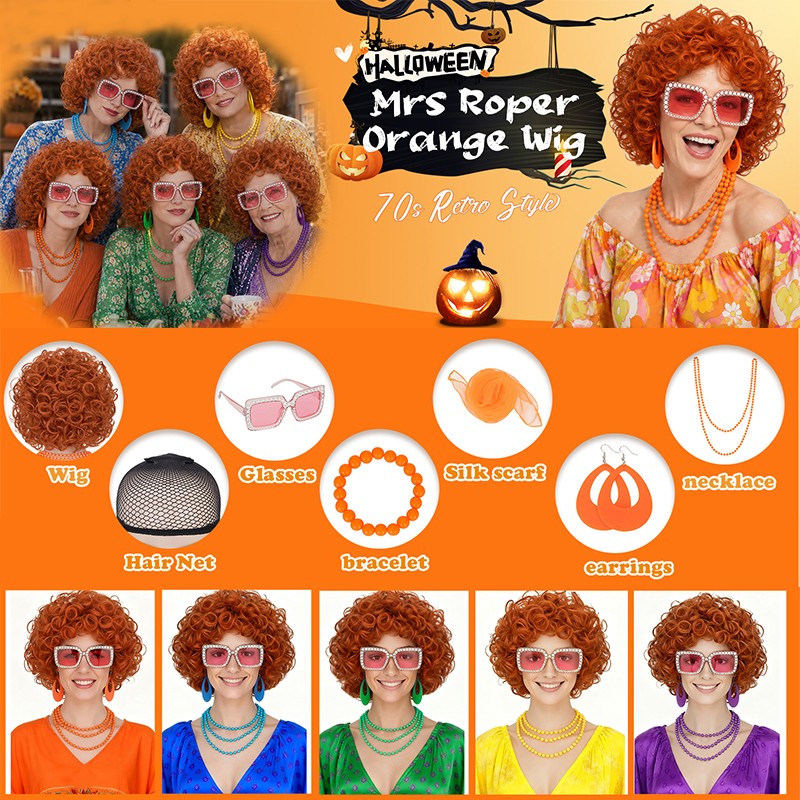 Halloween Costume Wigs Synthetic Cosplay Wig for Cosplay & Themed Parties