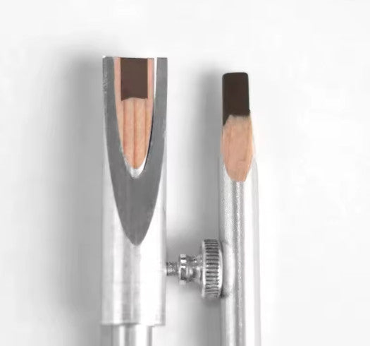 Aluminum Eyebrow Pencil Sharpener for Makeup Tattoo Microblading Supplies