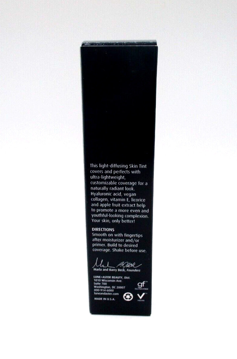 Lune+aster Realglow Skin Tint Perfect Go Shade 55 Chestnut 1.3 oz - New