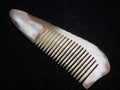 Ox Horn Handcrafted Pocket Comb - Natural Hair Organizer & Grooming Tool