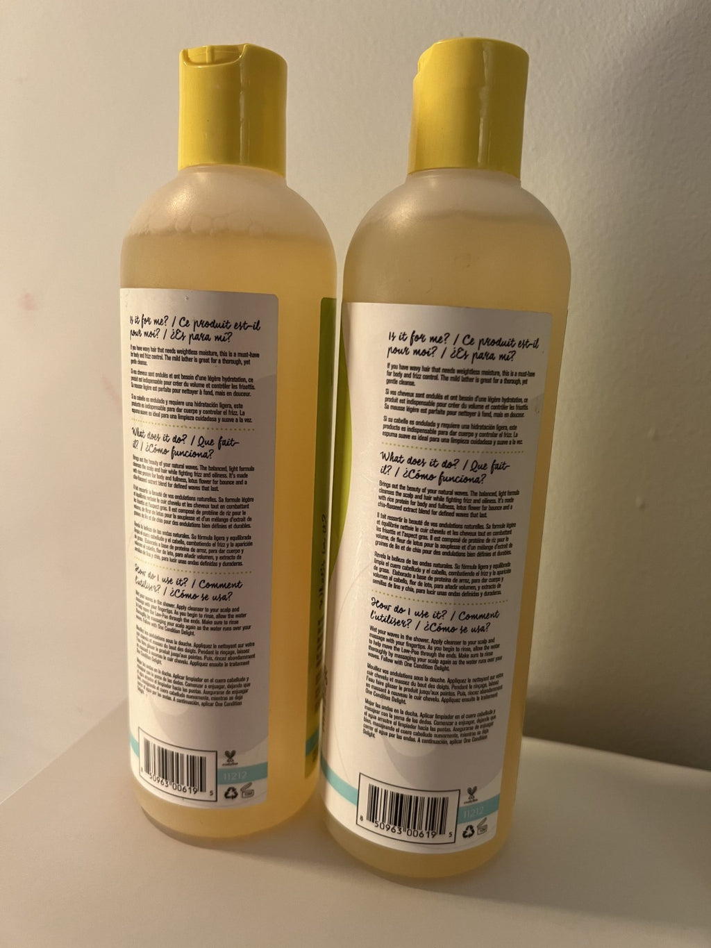 DevaCurl Low-Poo Delight Weightless Waves Mild Lather Facial Cleanser 12 oz - Lot of 12