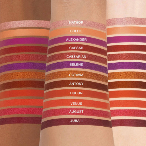 12-Color Eyeshadow Palette Cleopatra's Love - Nude & Gold Tones