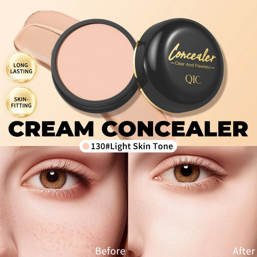 Waterproof Full Coverage Concealer for Tattoos & Scars – Natural Finish