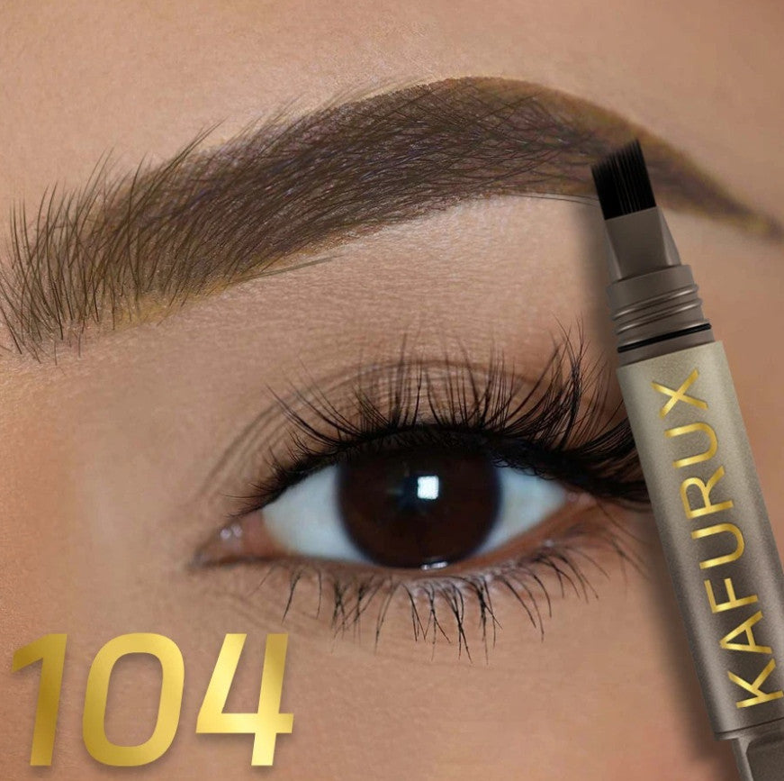 Waterproof Eyebrow Pencil Long Lasting Microblade Effect with Angled Brush