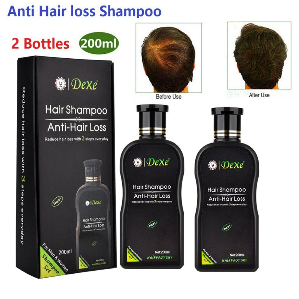 Anti-Hair Loss Shampoo with Ginger Tea Tree Oil for Hair Growth - 2 Pack