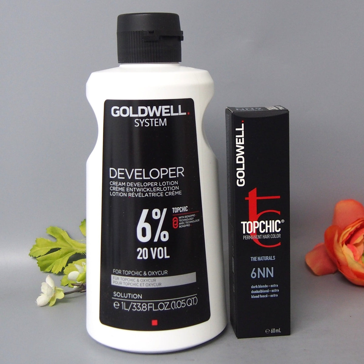 Goldwell Topchic Hair Color Developer 32oz & Color Tube - Custom Shades