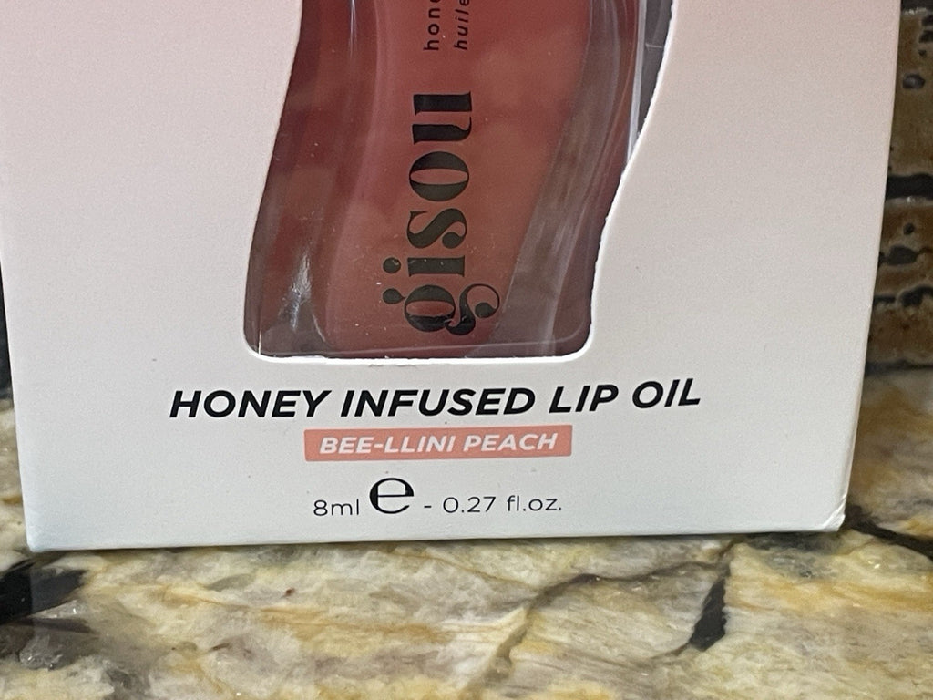 Lip Oil with Honey and Peach Infusion - Full Size Lip Treatment