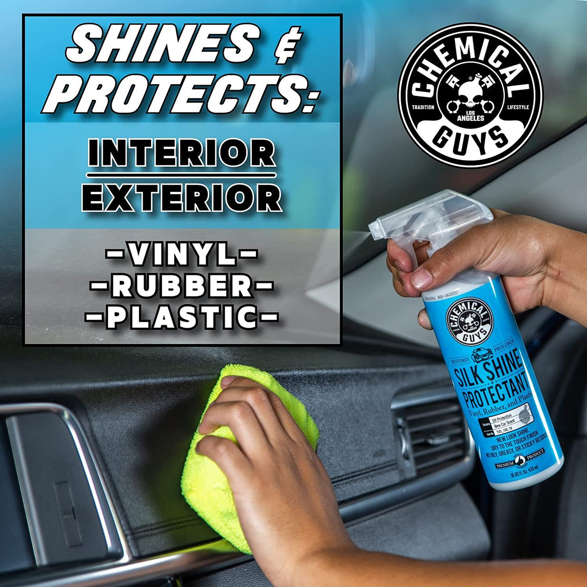 Chemical Guys Silk Shine Sprayable Car Dressing & Protectant 16 oz & 128 oz
