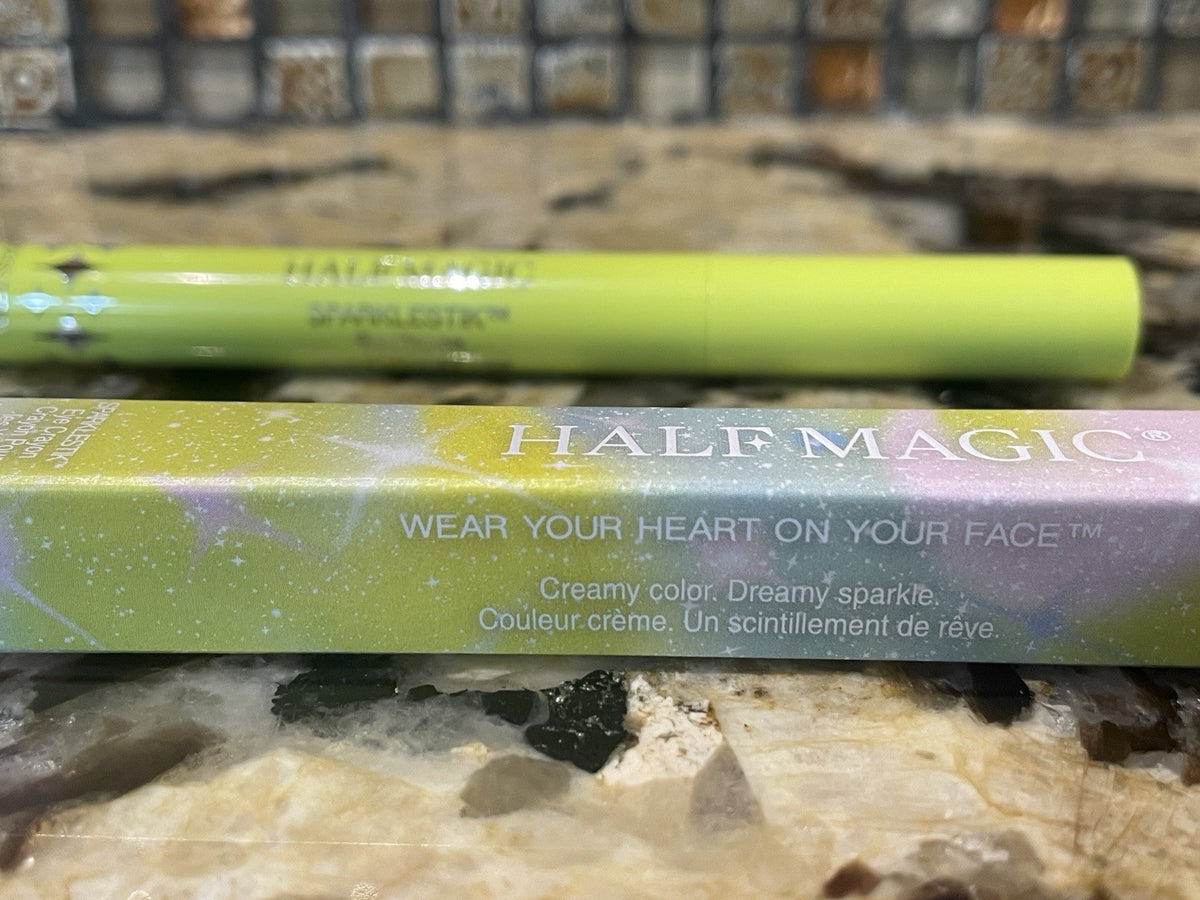 Half Magic SparkleStik Eye Crayon Princess Teddy 1.3g Full Size NIB