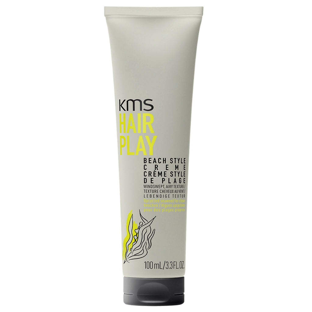 KMS Beach Style Hair Styling Creme for Tousled, Windblown Waves - 3.3 oz