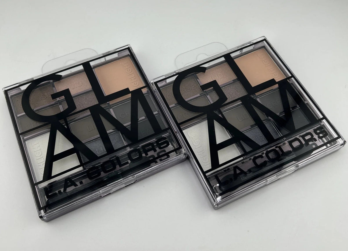 10 Color Eyeshadow Palette - Metallic, Shimmer & Matte Shades for Creative Makeup