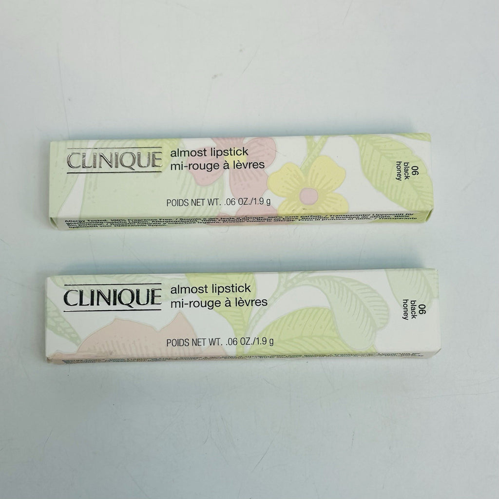 Clinique Almost Lipstick Tinted Lip Balm in Black Honey 2-Pack