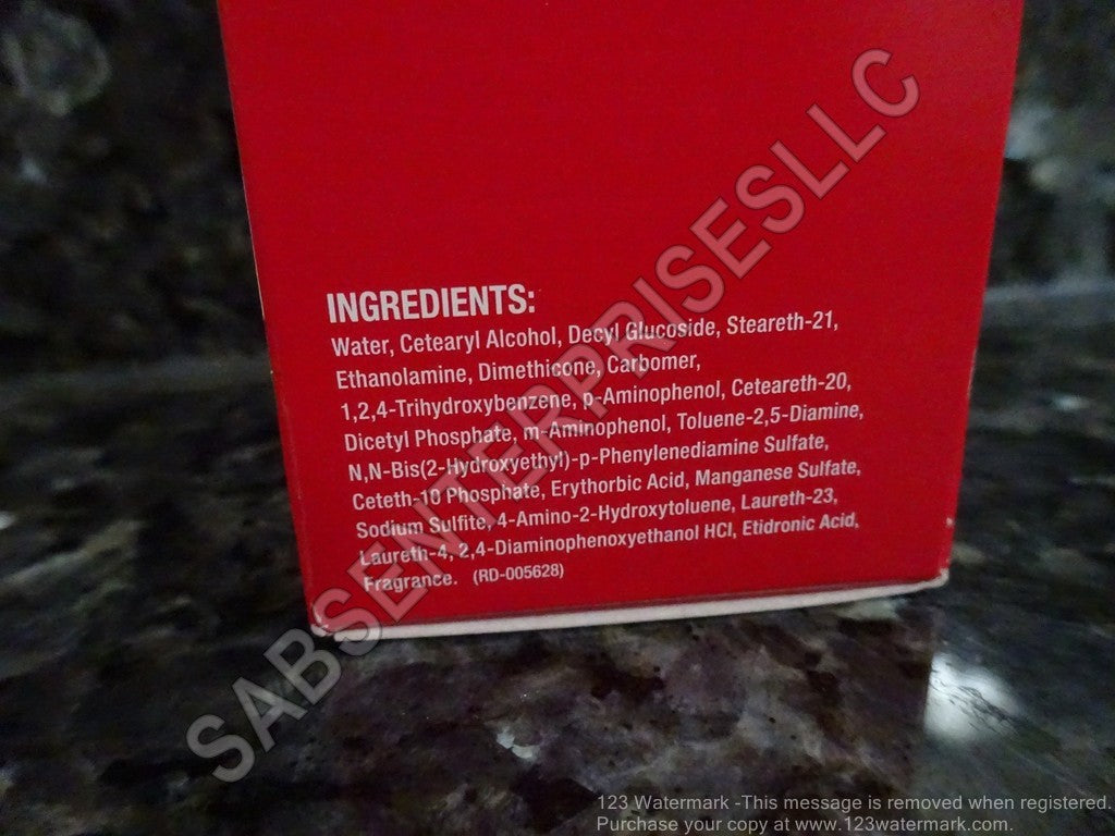 4 Boxes of Light Brown Hair Dye - Easy Comb-In Permanent Hair Color