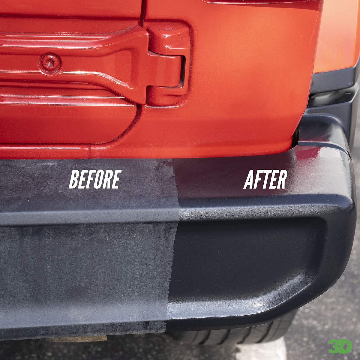 Plastic Trim Restorer Gel for Cars 16 Fl Oz - Faded Bumper & Molding Shine