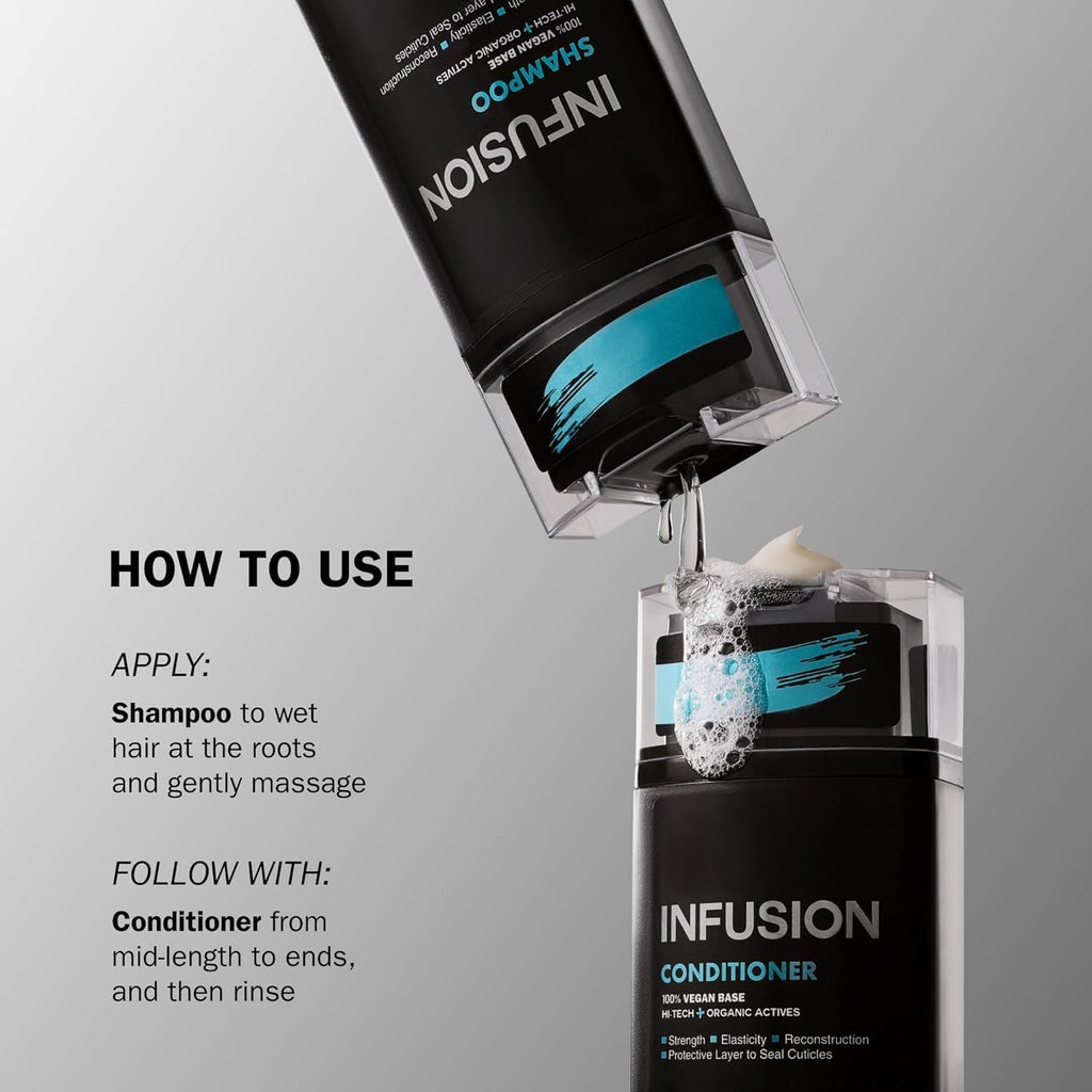 TRUSS Infusion Hair Conditioner 300ml - Vegan Deep Moisturizer for Damaged & Color-Treated Hair