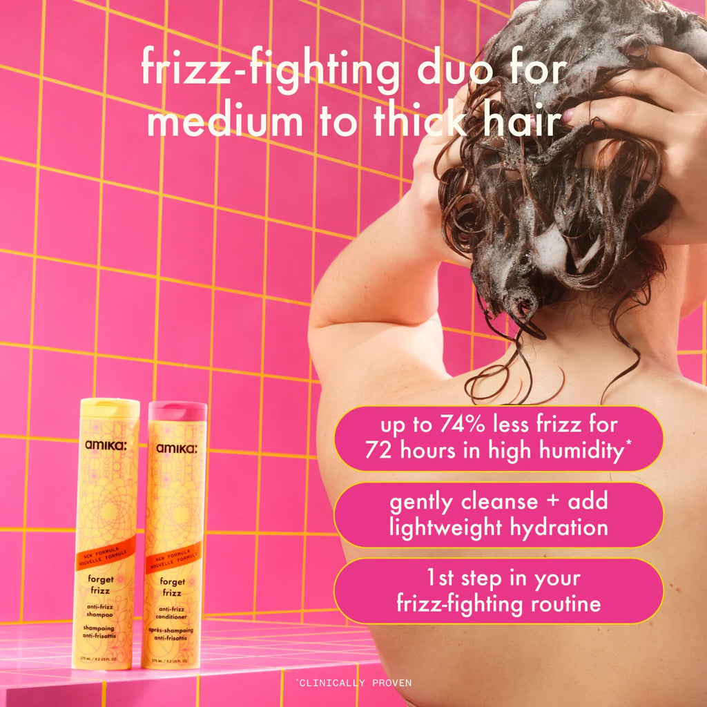Anti-Frizz Hair Treatment Set - Hydrating Shampoo, Conditioner & Spray