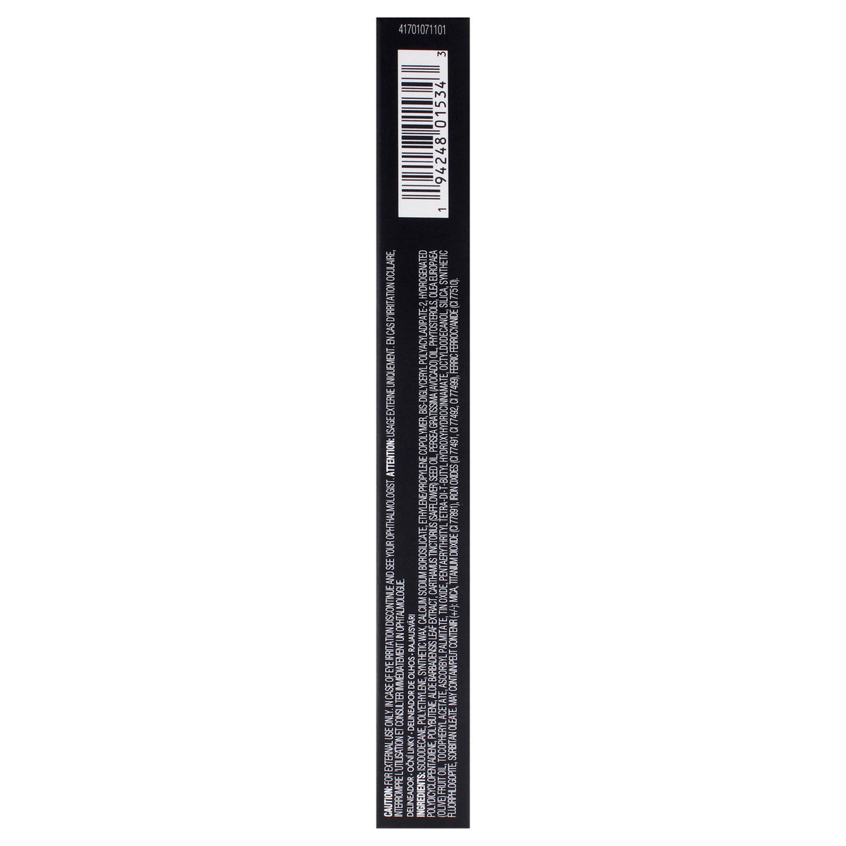 Mineralist Long-Lasting Graphite Eyeliner - Waterproof, Vegan, 0.01 oz