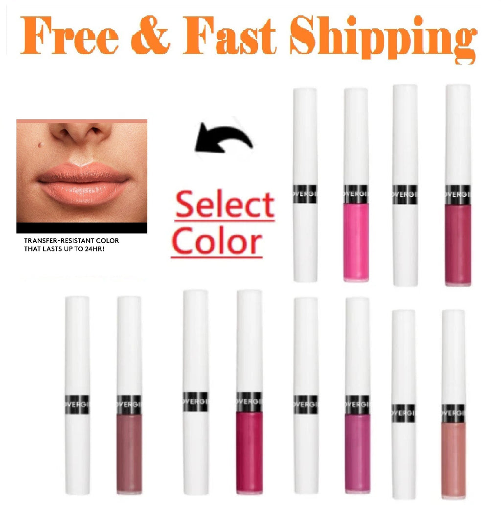 Long-Lasting Lip Color with Moisturizing Topcoat, Neutral Shades