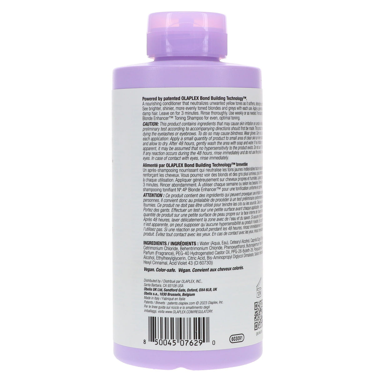 Olaplex No. 5P Blonde Enhancer Toning Conditioner 8.5 oz for Blonde & Gray Hair