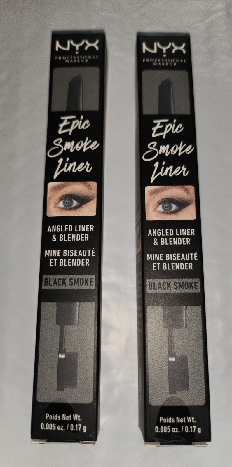 2 Pack Black Smoke Epic Smoke Eyeliner Pencil - New Sealed