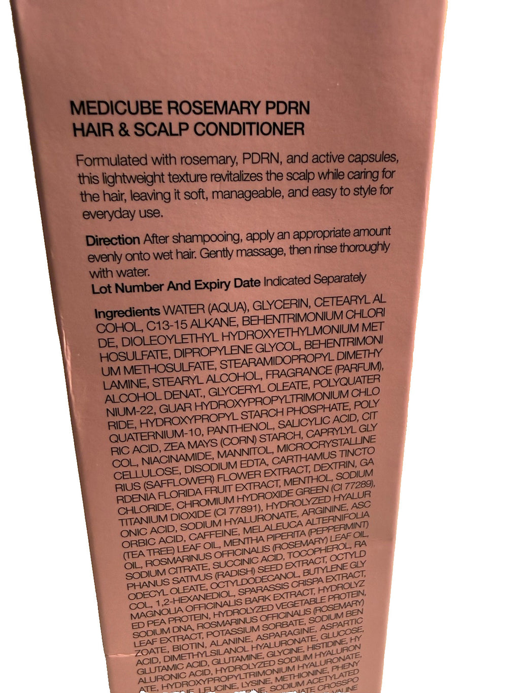 Vegan Rosemary PDRN Hair & Scalp Conditioner 8.45 fl oz - Supports Hair Vitality