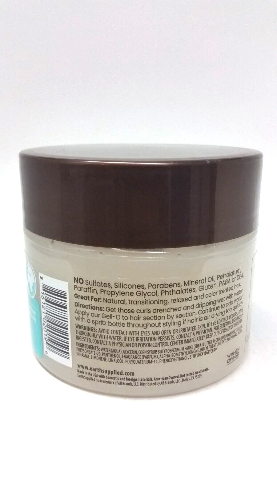 Hair Repair & Styling Gel - Moisturizing, Anti-Frizz, Curl Enhancing 12 Oz