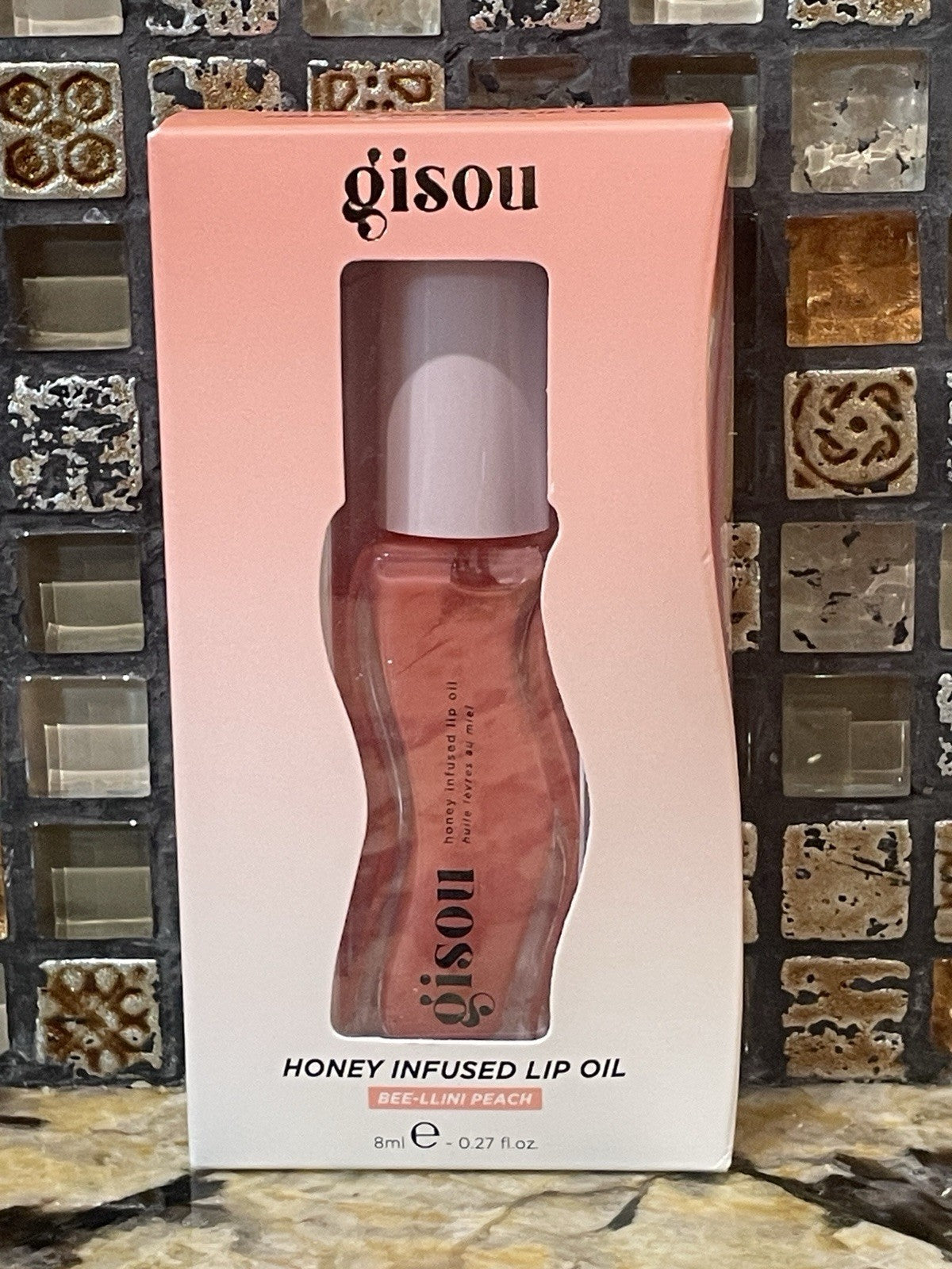 Lip Oil with Honey and Peach Infusion - Full Size Lip Treatment