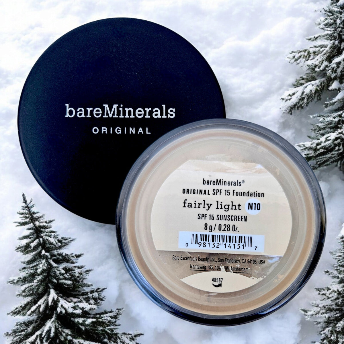 BareMinerals Original Foundation Fairly Light SPF 15 8g - New