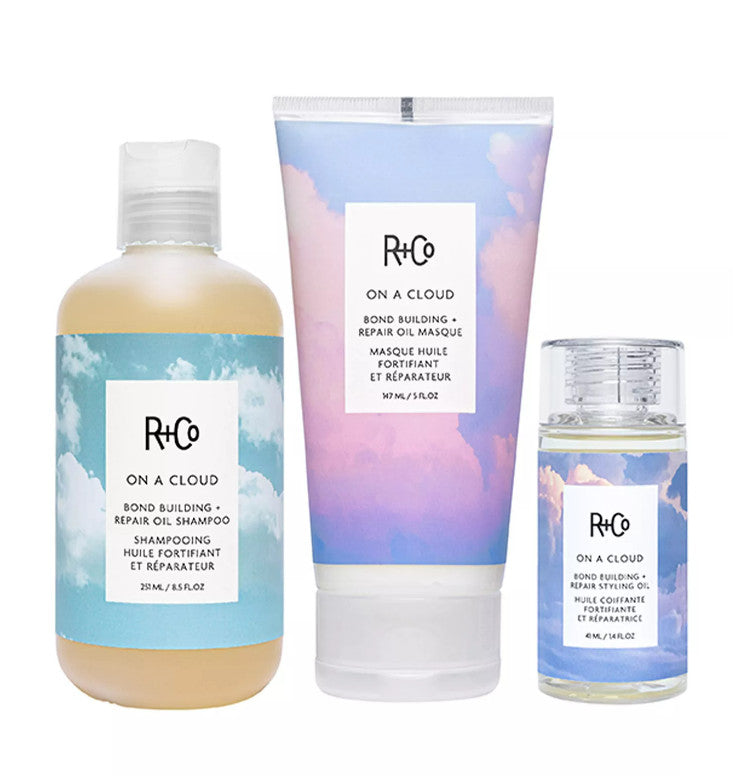 Hair Repair Kit with Shampoo, Masque & Hair Oil for Damaged Hair