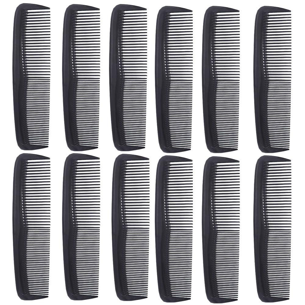 12 Pack 5-Inch Beard and Mustache Comb Set for Men’s Hair Grooming