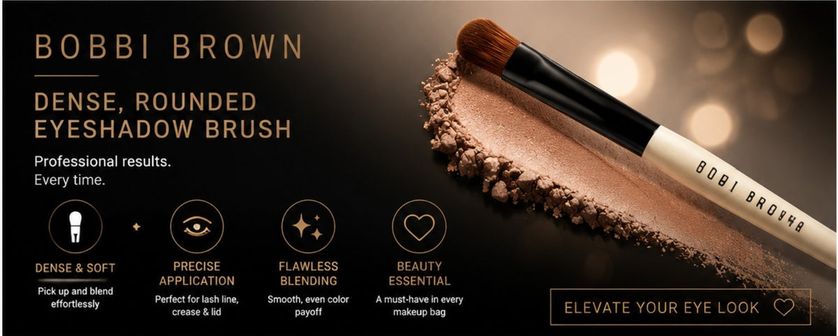 Makeup Brush for Eyeshadow Application Dense Rounded Eye Brush