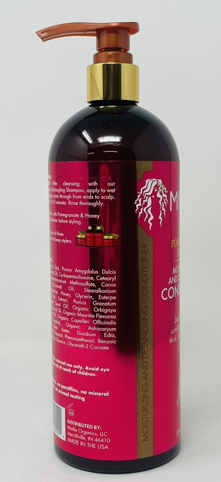 Detangling Conditioner for Curly & Textured Hair - Pomegranate & Honey, 32 oz