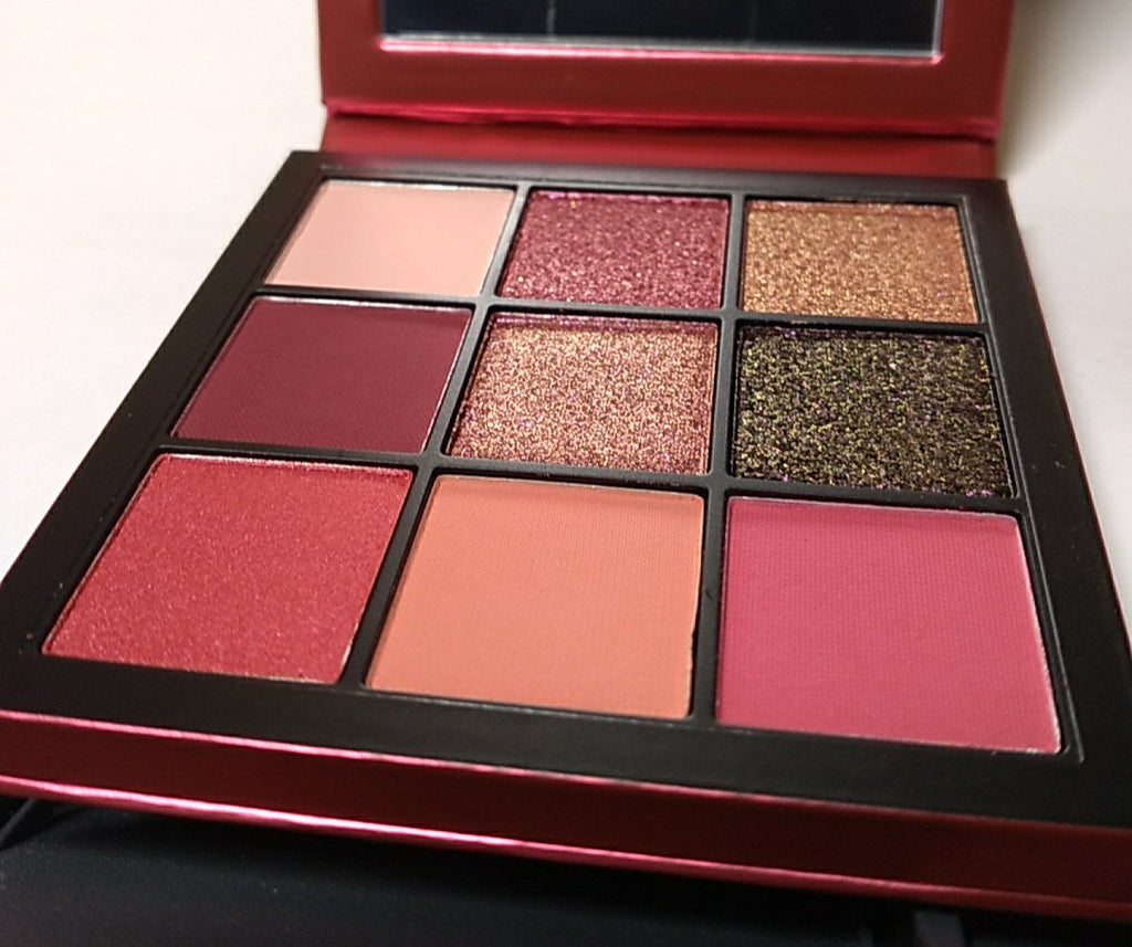 Eyeshadow Palette HUDA BEAUTY Ruby Obsessions 9 Shade Makeup