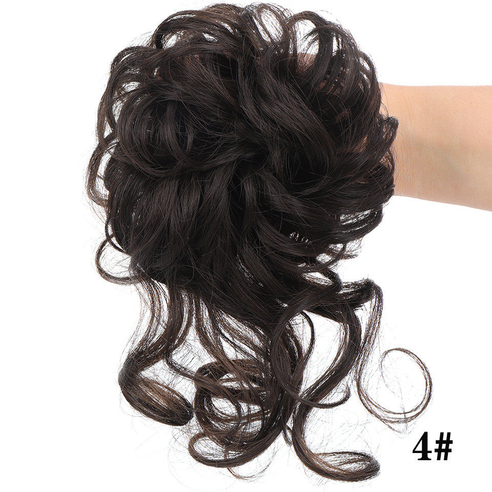 Messy Bun Hair Piece with Scrunchie - Natural Look Hair Extensions for Updos