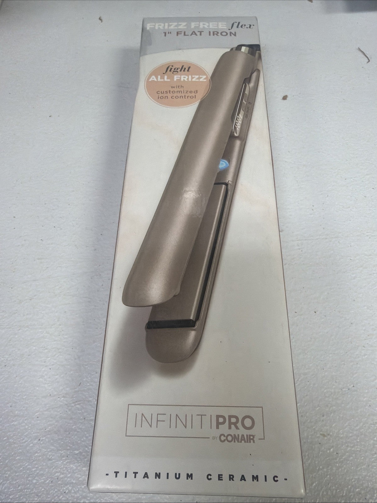 1-Inch Frizz-Free Flex Flat Iron for Hair Styling - Infiniti Pro Conair