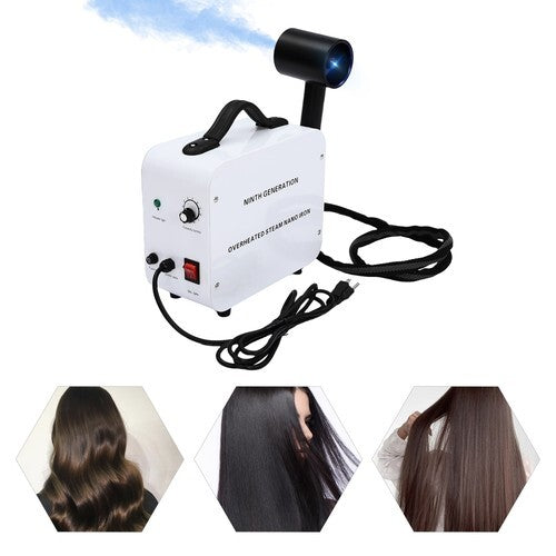 1200W Nano Hair Steamer with Blue Light for Salon Hair Care