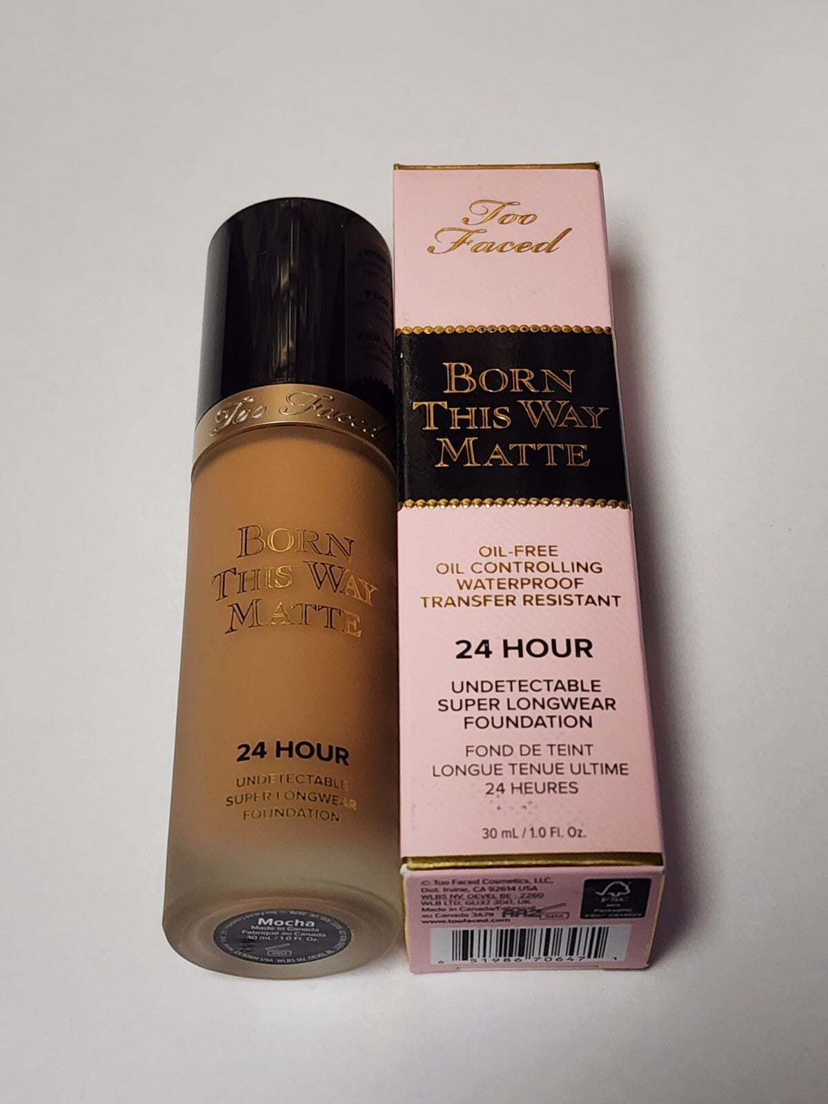 Too Faced Born This Way Matte Foundation 24HR Full Size - Mocha