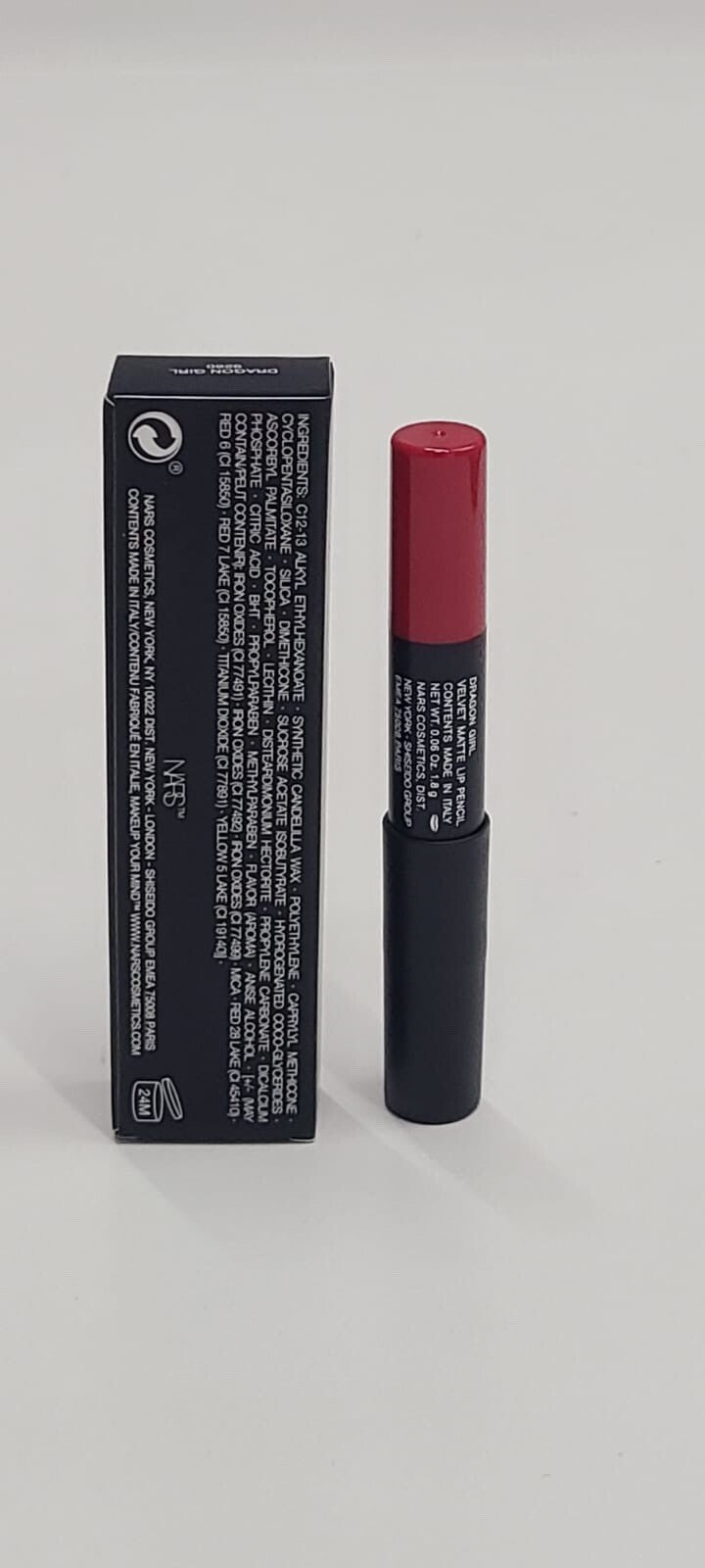 NARS Velvet Matte Lip Pencil Dragon Girl 0.06oz - Travel Size Lipstick