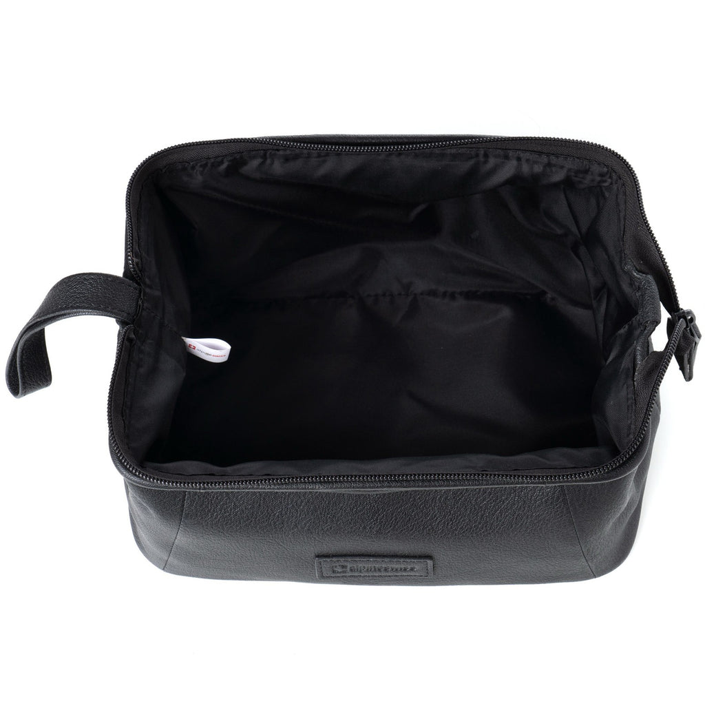 Lauter Genuine Leather Toiletry Bag & Shaving Kit - Alpine Swiss Dopp Kit Travel Case