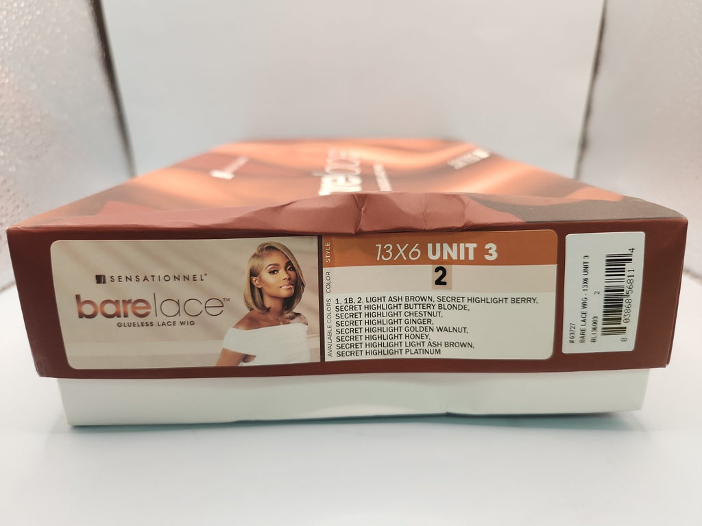 Sensational Barelace Glueless Lace Wig - Dark Brown, Natural Look, Easy Wear