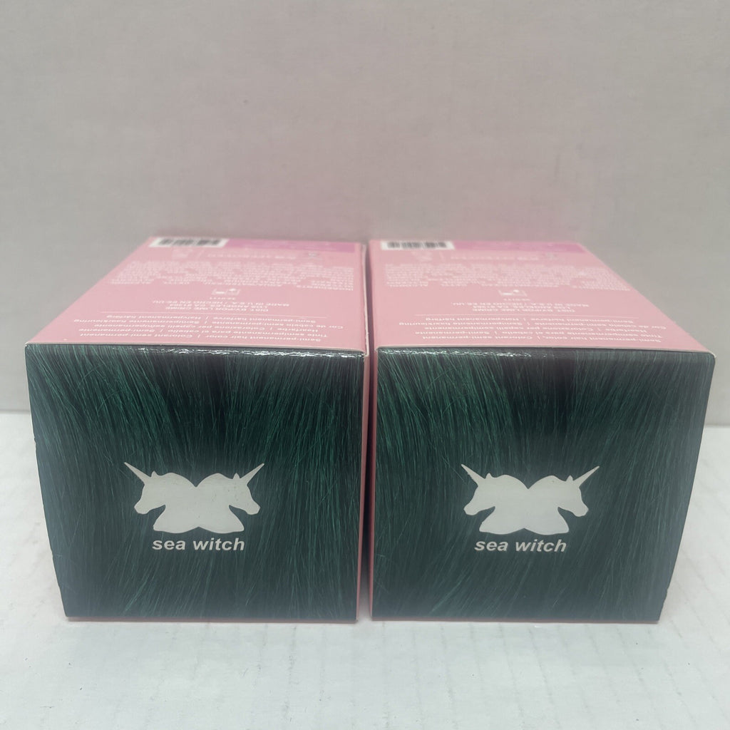 Semi-Permanent Hair Color - Sea Witch Green, 2 Pack, 6.76 fl oz